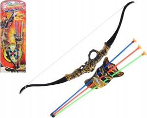 ZESTAW ŁUCZNIKA ŁUK DLA DZIECI 3 STRZAŁY Z PRZYSSAWKAMI 61 CM 3
