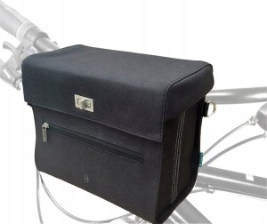 TORBA SAKWA KOSZ ROWEROWY NA KIEROWNICĘ NA CLICK DO ROWERU 9L JAKOŚĆ AROUND 10