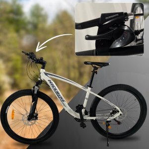 ROWER GÓRSKI MTB 26 SHIMANO 21 BIEGÓW SHIMANO 2xTARCZE RAMA 16" KOŁA 26" 3