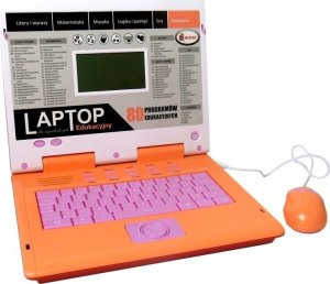 LAPTOP EDUKACYJNY 80 PROGRAMÓW LITERY MATEMATYKA GRY #G2 2