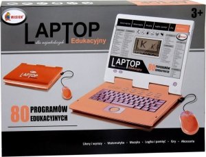 LAPTOP EDUKACYJNY 80 PROGRAMÓW LITERY MATEMATYKA GRY #G2 5