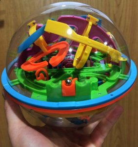 Kula Labirynt gra zręcznościowa Łamigłówka dla dziecka 2