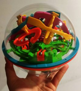 Kula Labirynt gra zręcznościowa Łamigłówka dla dziecka 3