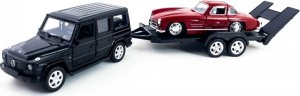 WELLY MERCEDES BENZ G CLASS MERCEDES BENZ SLS AMG LAWETA 1