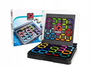 Gra logiczna IQ GAMES Liczby Łamigówka aż 120 zadań uczy 1