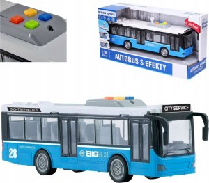 Duży autobus miejski otwierane drzwi dźwięki światła WY910B 29