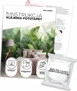 FOTOTAPETA KWIATY BETON LIŚCIE IMITACJA DO SYPIALNI SALONU TAPETA 150x105 4