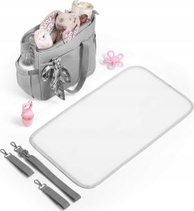 1571/03 TORBA DLA MAMY/DO WÓZKA CARMEN SZARA 5