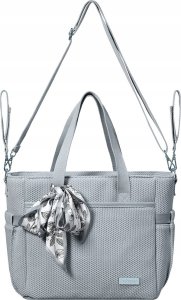 1571/03 TORBA DLA MAMY/DO WÓZKA CARMEN SZARA 7