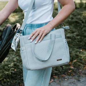 1571/03 TORBA DLA MAMY/DO WÓZKA CARMEN SZARA 8