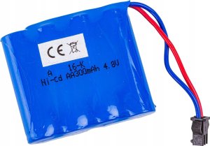 Pakiet Akumulator Bateria Ni-Cd 4,8V 300mah 1