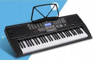 MeiKe Keyboard Organy 61 Klawiszy Zasilacz Mikrofon MK-2106 6 4