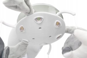 Caretero Huśtawka elektryczna Raffi graphite 15