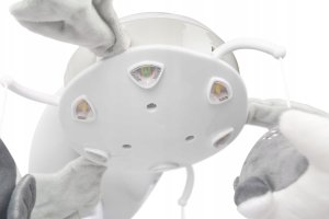 HUŚTAWKA ELEKTRYCZNA RAFFI LIGHT GREY 16