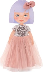 Zestaw ubranek sweet sisters: różowa sukienka z ce 4