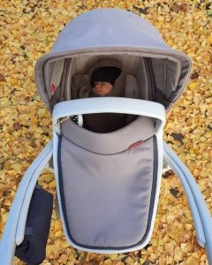 Greentom wózek carrycot (v.2.1) white-grey 3