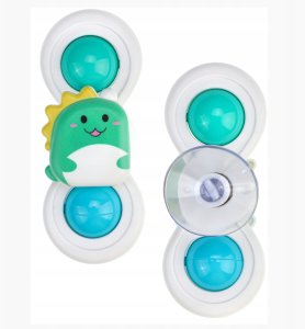 LUXMA przyssawki sensoryczne grzechotka spinner dla niemowląt 168JT-5 5