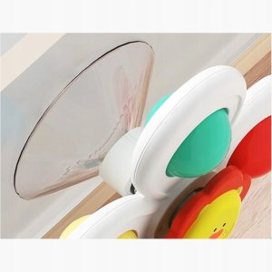 LUXMA przyssawki sensoryczne grzechotka spinner dla niemowląt 168JT-5 7