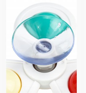 LUXMA przyssawki sensoryczne grzechotka spinner dla niemowląt 168JT-5 8