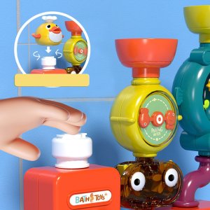 Woopie WOOPIE BABY Zabawka do Kąpieli Przelewowa Kołowrotek + Kubeczeki Przelewowy 6