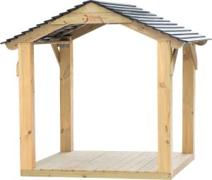 CLASSIC WORLD EDU Duży Drewniany Domek Altana 3