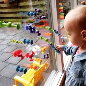 WOOPIE Klocki Konstrukcyjne z Przyssawkami - Zwariowane Zwierzaki 11