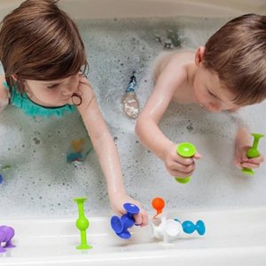 WOOPIE Klocki Konstrukcyjne z Przyssawkami - Zwariowane Zwierzaki 12