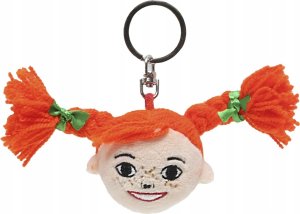 Breloczek główka Pippi Langstrumpf, zabawka dla dzieci, akcesoria, ozdoby 2