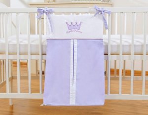 Przybornik- Torba na pampersy- Little Prince/Princess białe 12