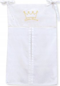 Przybornik- Torba na pampersy- Little Prince/Princess białe 6