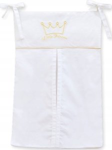 Przybornik- Torba na pampersy- Little Prince/Princess białe 8