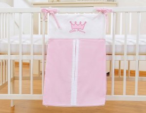 Przybornik- Torba na pampersy- Little Prince/Princess białe 10