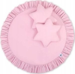 Mata do zabawy z falbanką- różowa 6