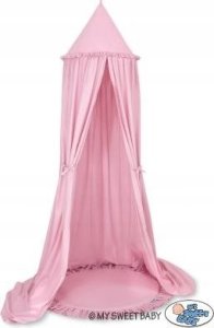 Mata do zabawy z falbanką- różowa 9