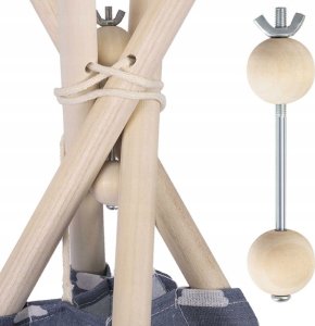 Stabilizator do tipi drewniany 1