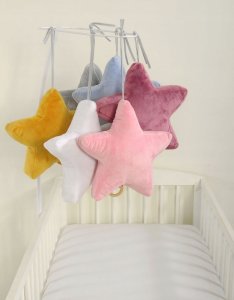 Pozytywka gwiazdka dla niemowląt minky - niebieska 5