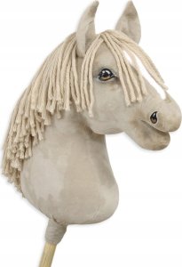 Hobby Horse Duży koń na kiju Premium - cremello A3 1