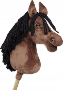 Hobby Horse Duży koń na kiju Premium - gniady A3 1