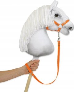 Uwiąz dla Hobby Horse z taśmy - pomarańczowy 1