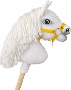 Kantar dla konia Hobby Horse A4 zapinany mały - żółty 1