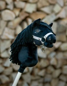 Hobby Horse Mały koń na kiju Premium - kary A4 3