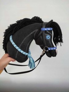 Hobby Horse Mały koń na kiju Premium - izabelowaty A4 11