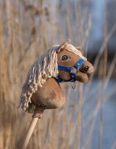 Hobby Horse Mały koń na kiju Premium - izabelowaty A4 8