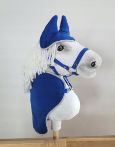 Zestaw dla Hobby Horse A3: derka + nauszniki - chabrowy 1