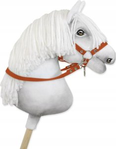 Wodze dla konia Hobby Horse - rude 1
