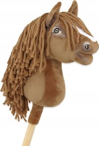 Hobby Horse Mały koń na kiju Premium - jasny kasztan A4 1