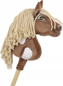 Hobby Horse Mały koń na kiju Premium - western III gniady z jasną grzywą A4 1