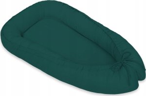 Kokon niemowlęcy dwustronny kojec otulacz Premium MY SWEET BABY- butelkowa zieleń 2