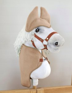 Zestaw dla Hobby Horse A3: derka + nauszniki - camel 1