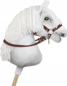 Wodze dla konia Hobby Horse - brązowe 1
